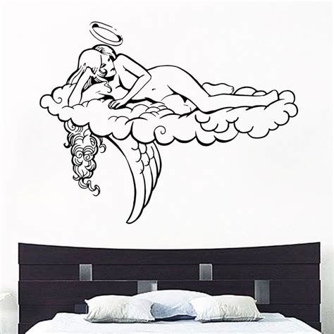 angel wall stickers|More.